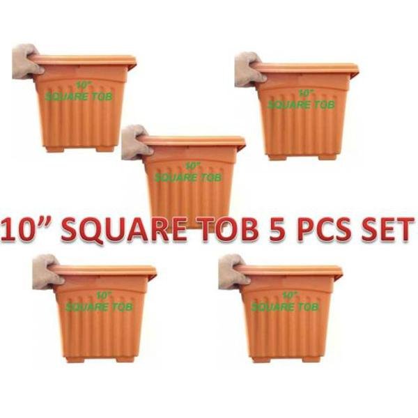 khandani 10 inchi square tob 5 pcs