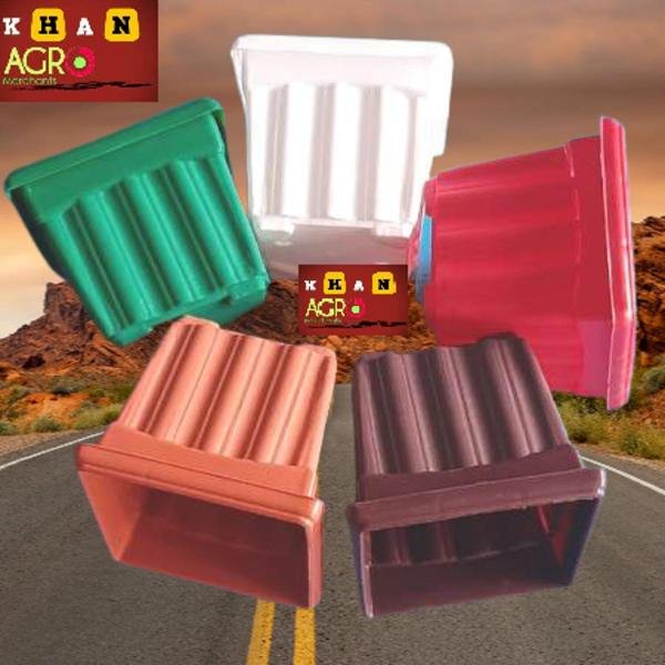 4 inchi Square tob Mix Colour 5pcs