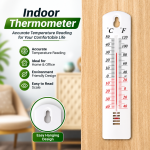 Indoor Wall Thermometer (°C & °F) – Analog Room Temperature Meter for Home & Office