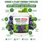 Grape special fertilizer nitrogen phosphorus potassium granule slow release fertilizer 200 grams