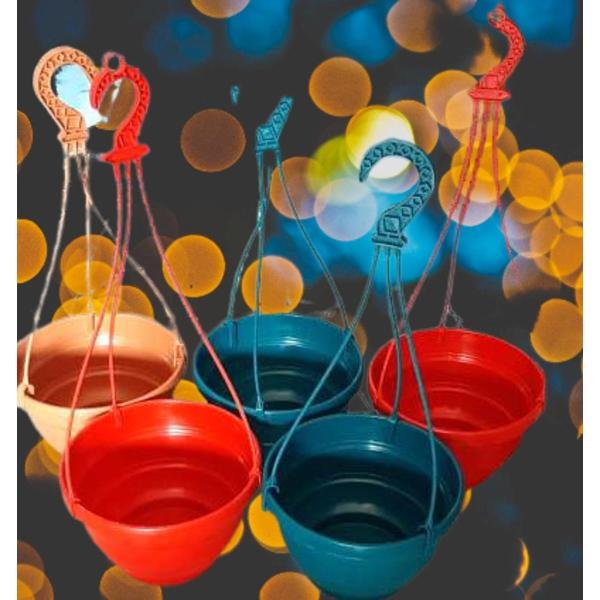 7 Inchi Hanging Pot 5 pcs