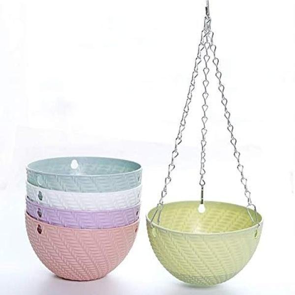 Hanging flower tob -Planters Set of 5 Flower Pots Flower tub-