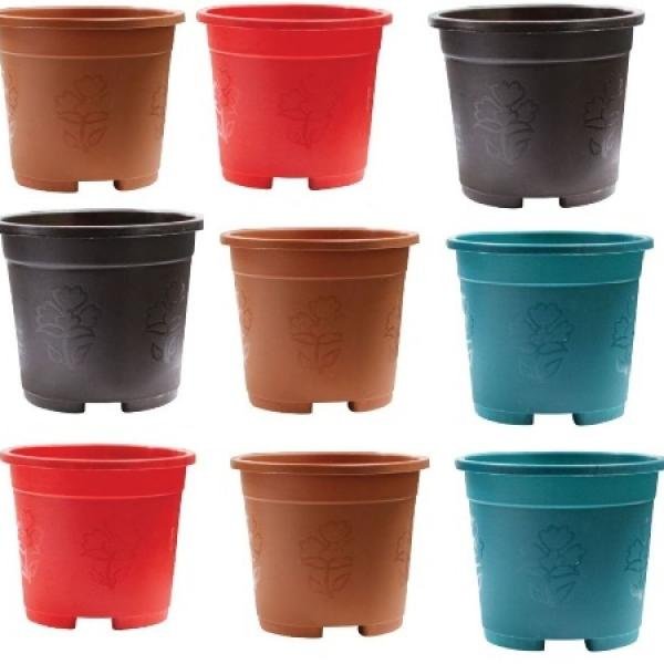 6 Inchi Round Planter 100 Pcs