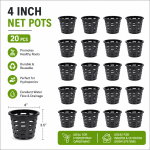 Orchid Planter Tub ( 4 inch - 20 Pcs set)