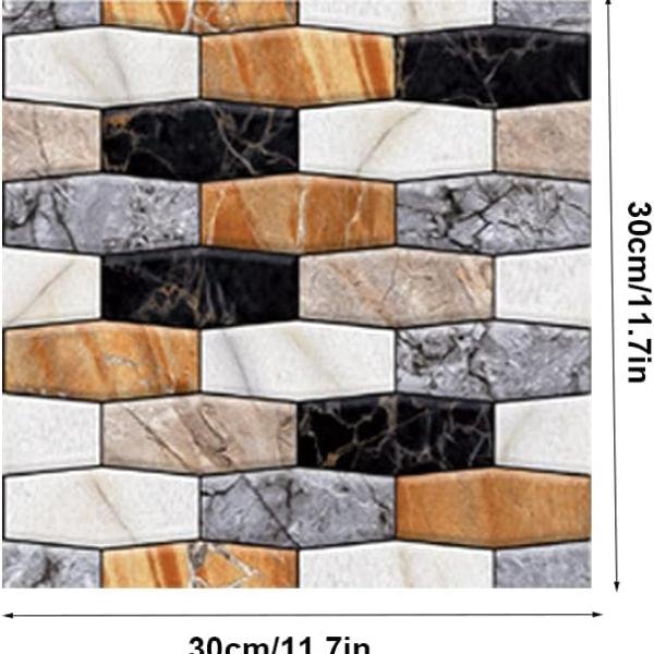 Self Adhesive Stone Wall Tiles, 3D Wall Panels Foam Brick(12 x 12") 1 pcs