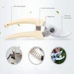 Pruning Shears,Gardening Pruning Shears Scissors,Safety Lock,Less Effort,for Cutting Flowers, Plants and Small Bushes Every Family