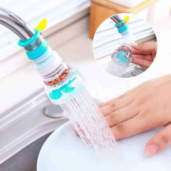 360 Degree Water Filter Tap Water Saving Faucet