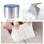 Roof Sealant - Thick Aluminum Foil Self Adhesive Tape for Instant Patching Sealant and Waterproofing for Roofs and Pipes