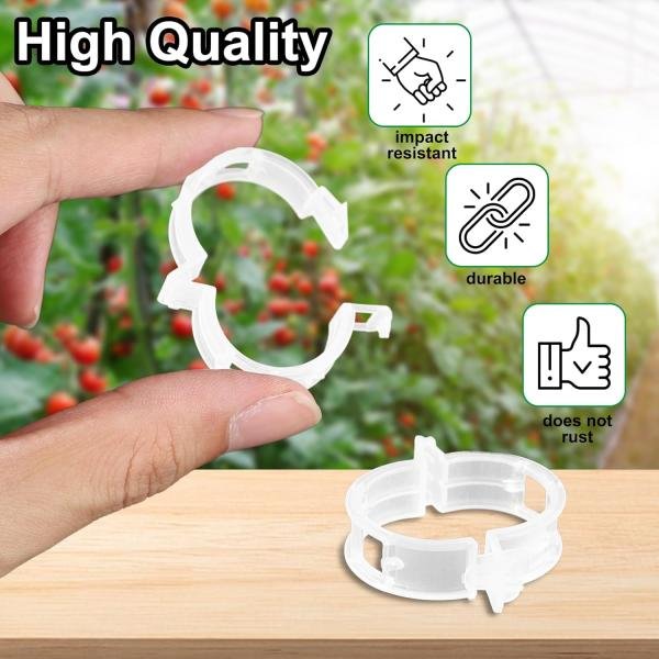 Tomato Clips for String Trellis 20 Pcs