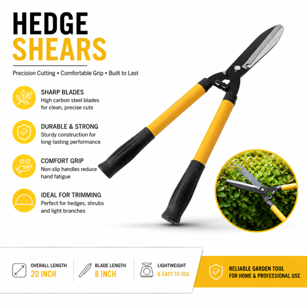 Hedge Cutter (557mm, 22-inch) 1 pcs Hedge Cutter (557mm, 22-inch) 1 pcs