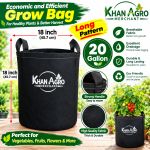Economic & Efficient Long Pattern Grow Bag – 20 Gallon