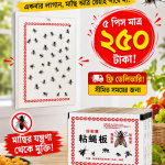 মাছি মারার স্টিকার  ৫  পিস