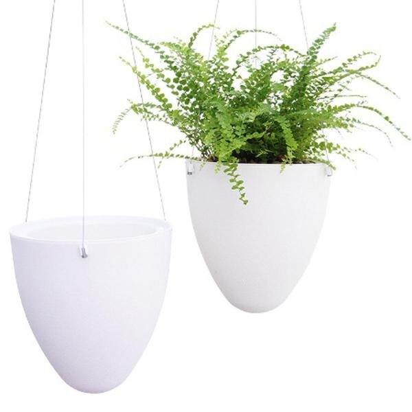 Hanging Flower Pots-Egg-shaped Vegetable Pots Home Plastic Lazy Self Watering Garden Pot 1 pcs Hanging Flower Pots-Egg-shaped Vegetable Pots Home Plastic Lazy Self Watering Garden Pot 1 pcs