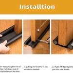 Door Bottom Sealing Strip Guard for Home & Office | Door Stoppers | Door Seal | Door Closers